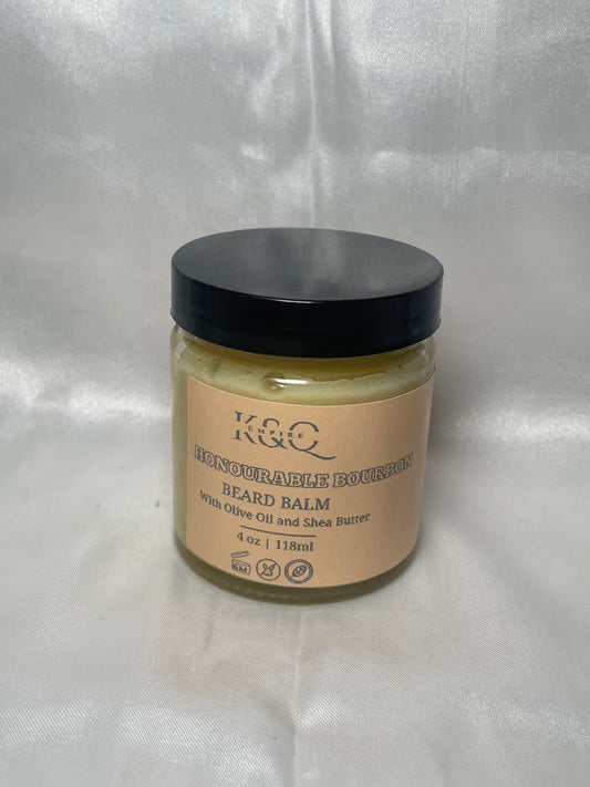 Honourable Bourbon Beard Balm - K and Q Empire