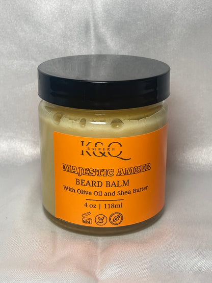 Majestic Amber Beard Balm - K and Q Empire