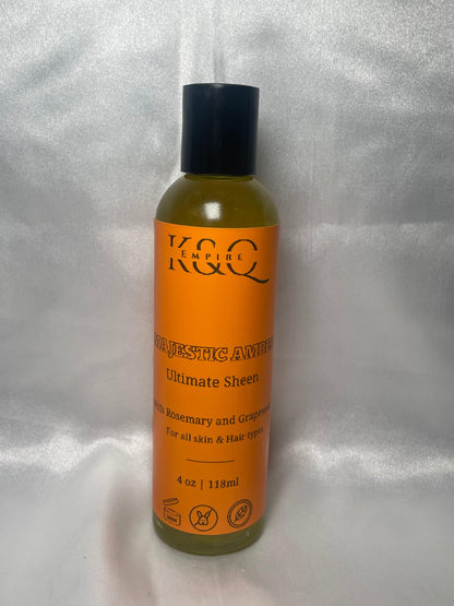 Majestic Amber Beard Oil - K and Q Empire