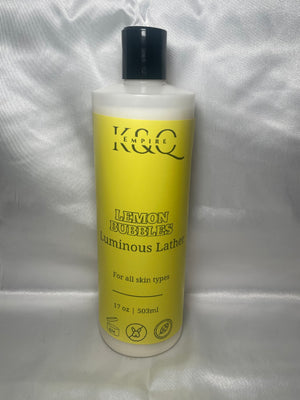 Lemon Bubbles Luminous Lather - K and Q Empire