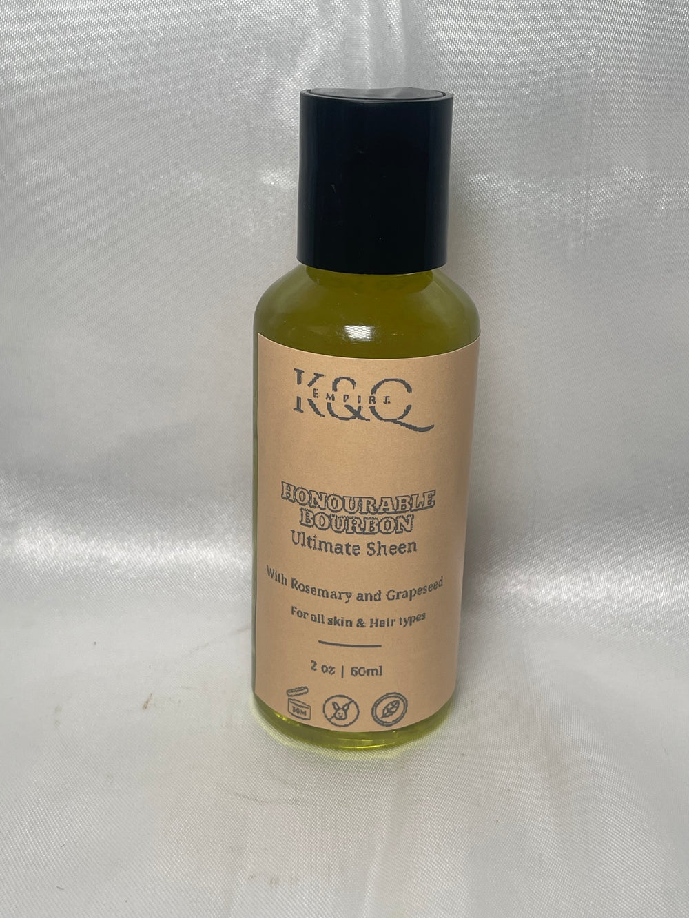 Honourable Bourbon Beard Oil - K and Q Empire