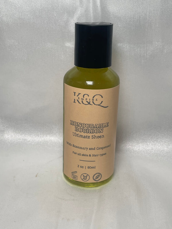 Honourable Bourbon Beard Oil - K and Q Empire