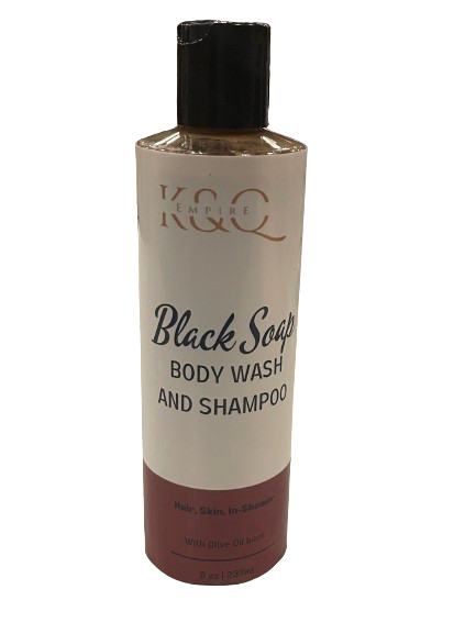 Black Soap Body Wash & Shampoo